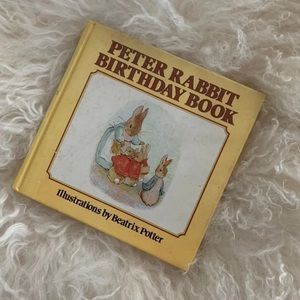 1980’s Peter Rabbit Birthday Book